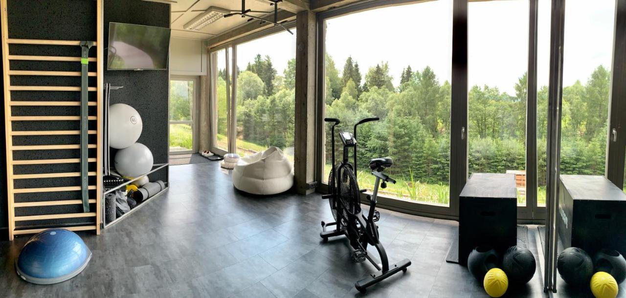 Koza U Woza Wypocznij W Gorach W Rytmie Slow Drewniany Dom Premium Z Widokiem Na Panorame Tatr Ecospa Strefa Fitness Zielona Farma Warsztaty (Adults Only) Szlembark Εξωτερικό φωτογραφία
