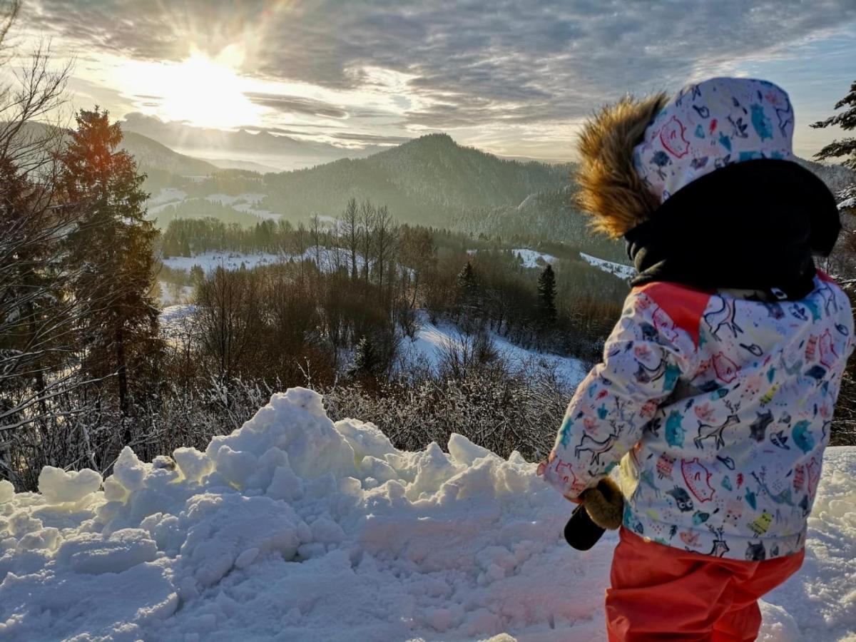 Koza U Woza Wypocznij W Gorach W Rytmie Slow Drewniany Dom Premium Z Widokiem Na Panorame Tatr Ecospa Strefa Fitness Zielona Farma Warsztaty (Adults Only) Szlembark Εξωτερικό φωτογραφία